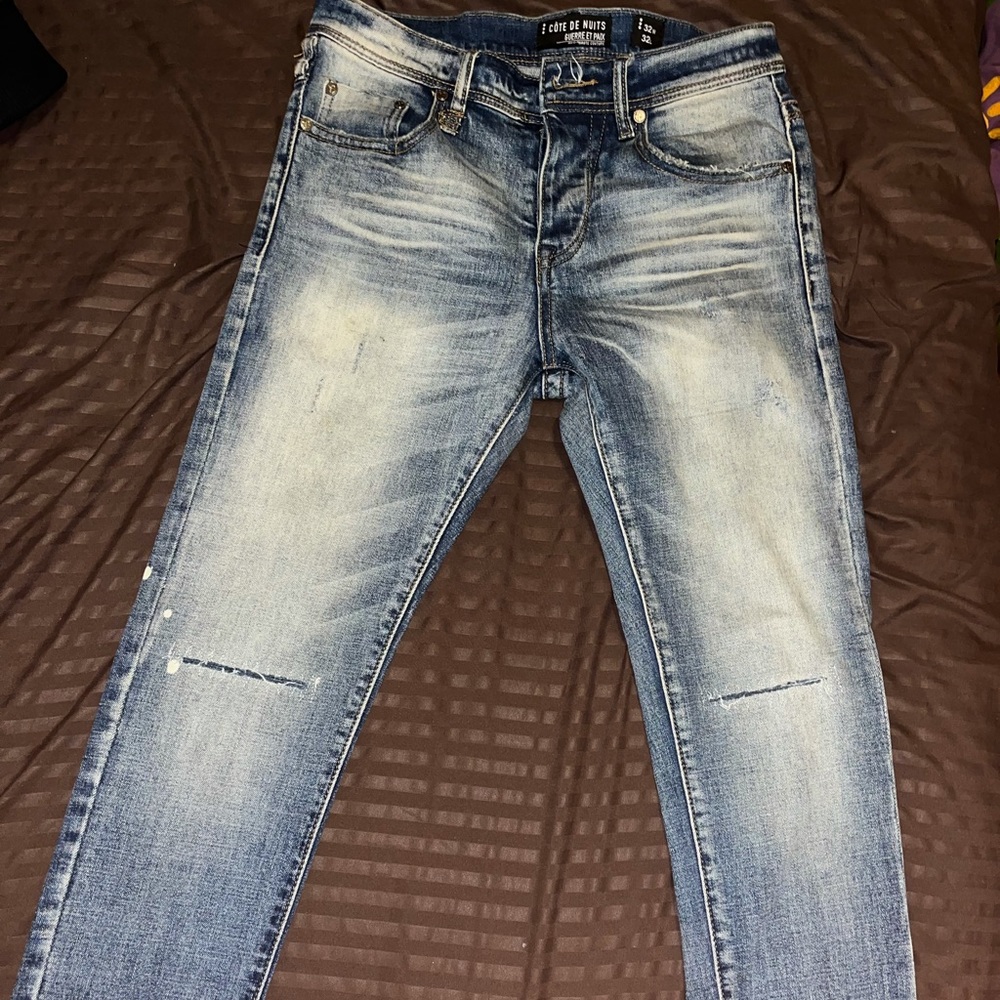 Light blue jeans
